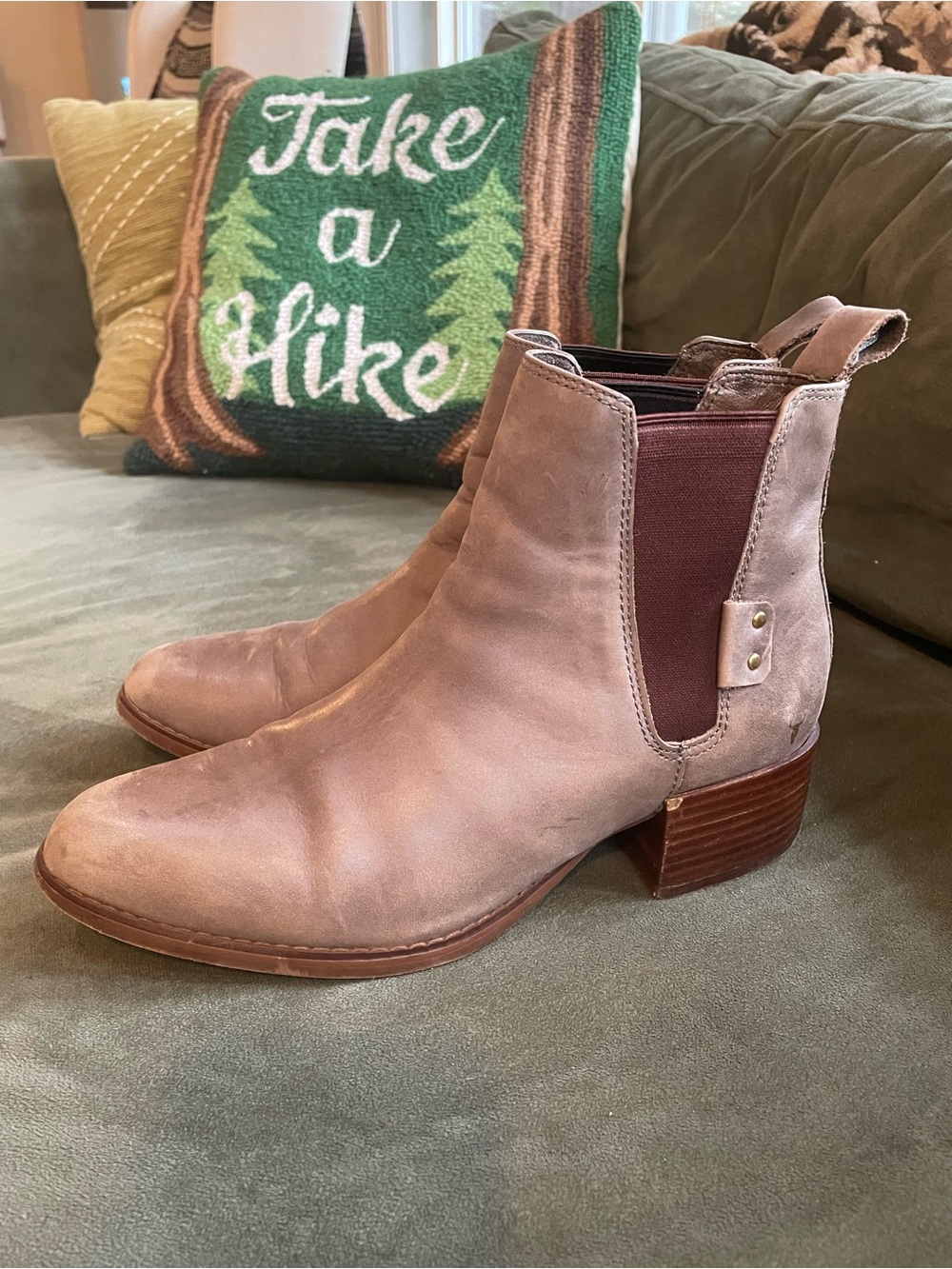 Windsor Smith Genuine Leather Grey Ankle Boots